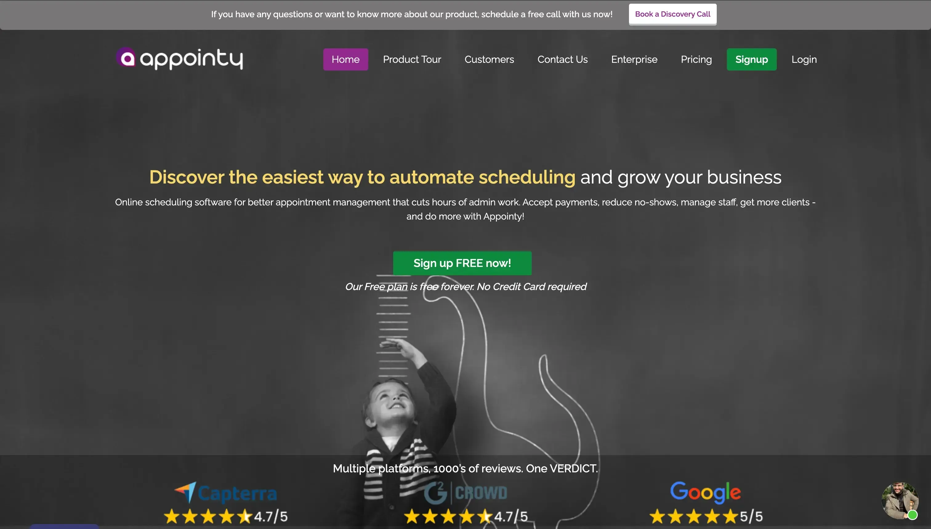 Appointly Landing Page Appointly Landing Page