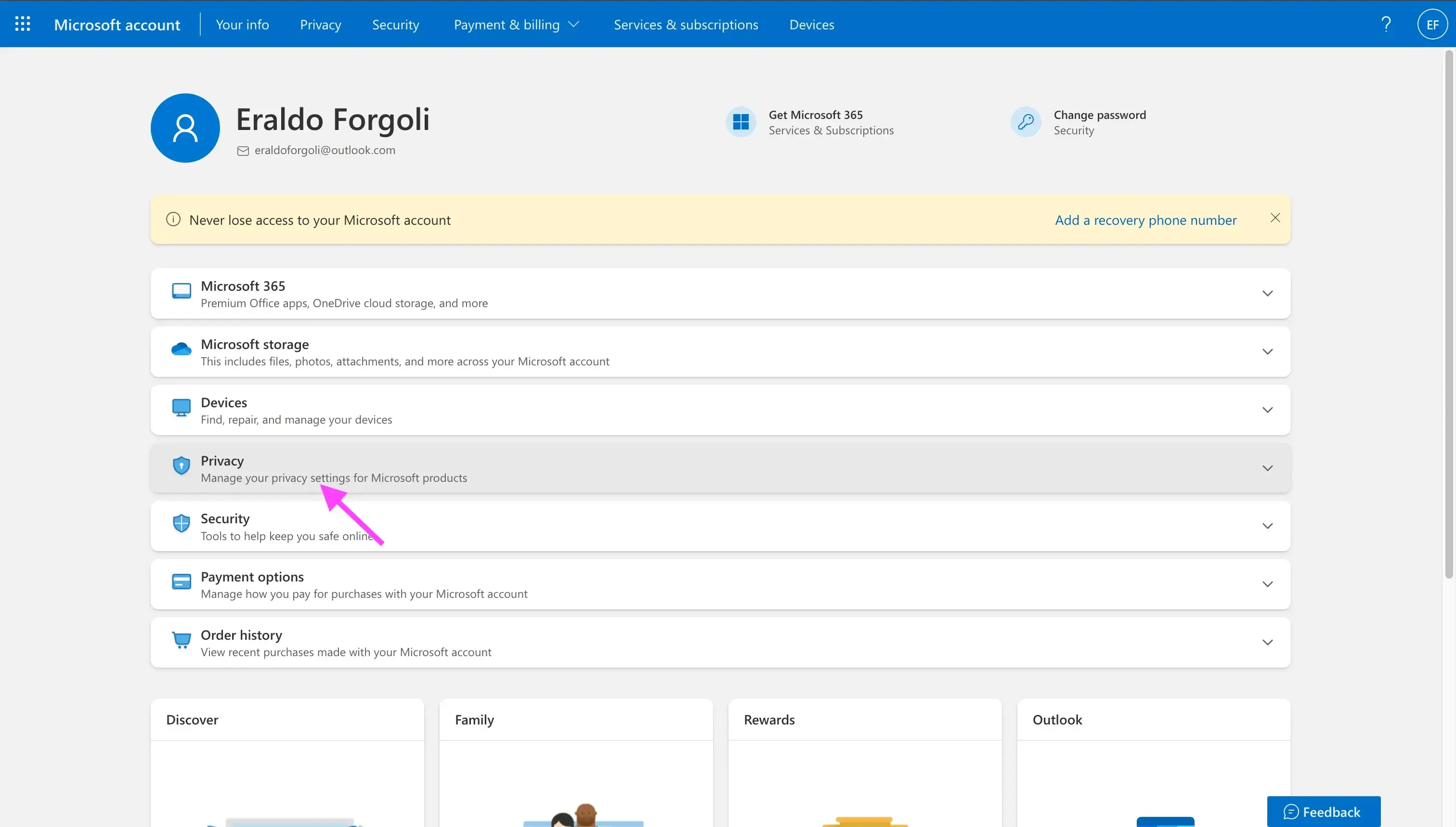 Microsoft - Click Privacy Microsoft - Click Privacy