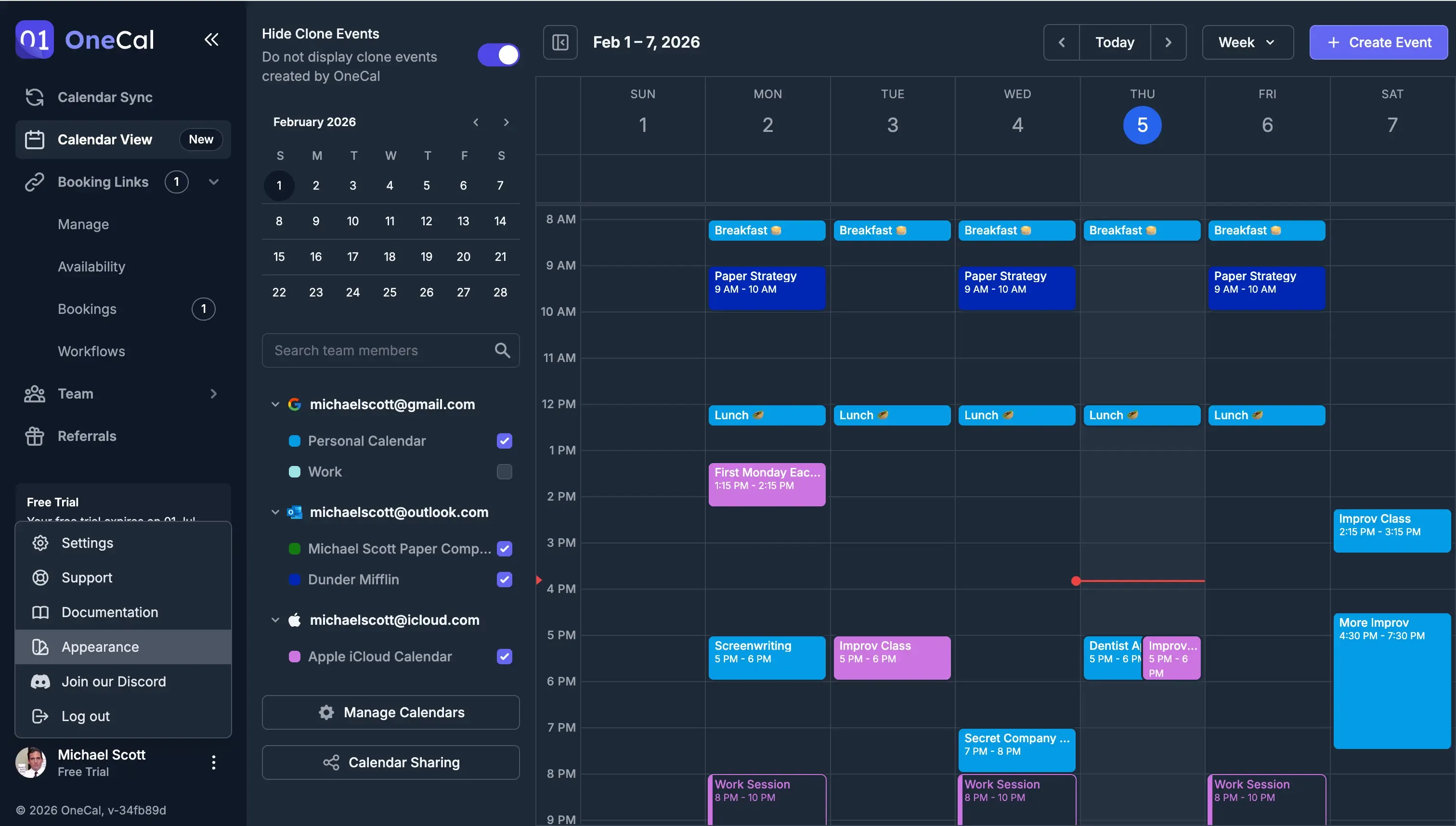 Dark Mode - Change Appearance