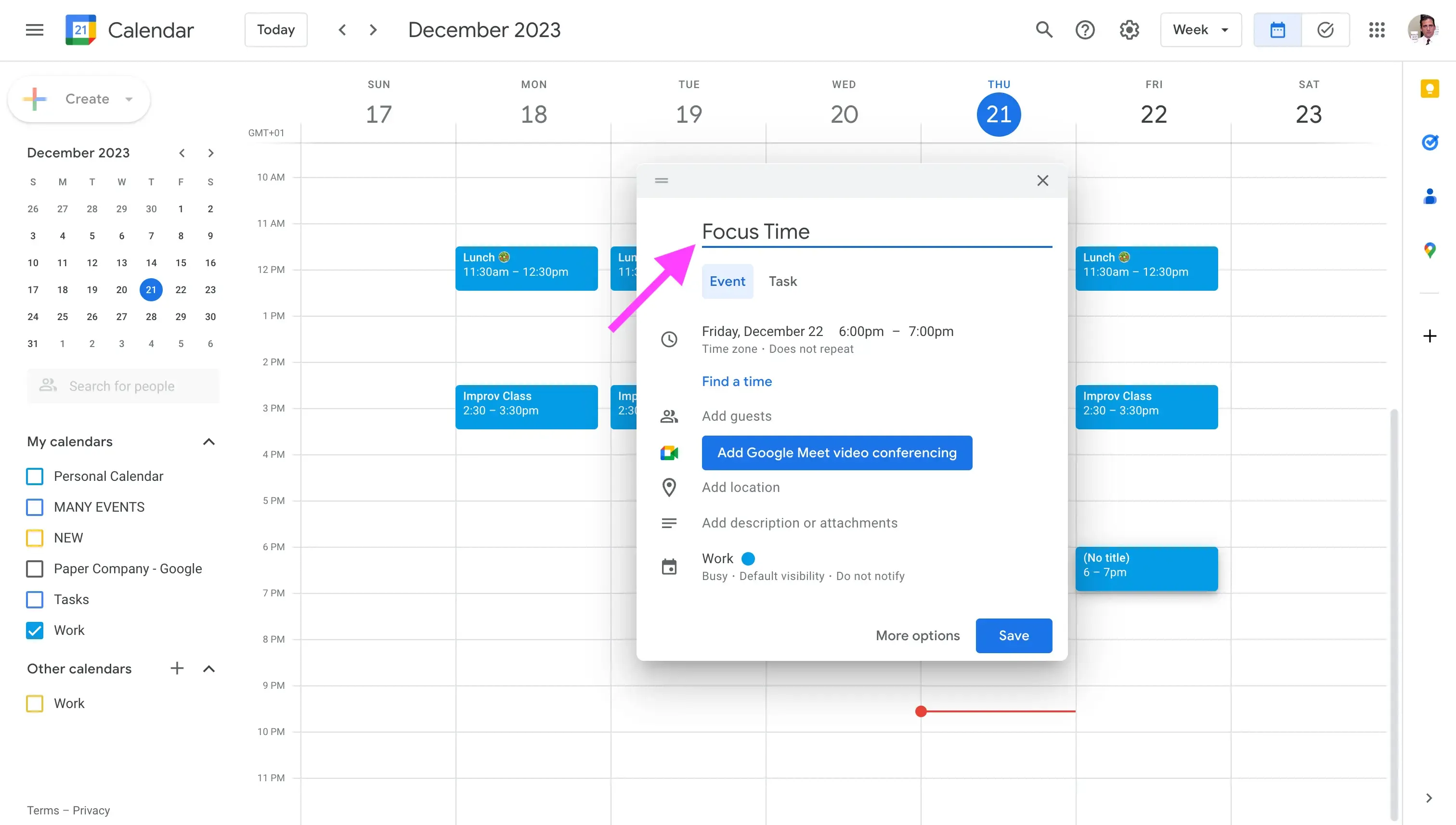 Zeitblockieren im Google Kalender: Lernen Sie, wie Sie mehr Arbeit erledigen können Zeitblockieren im Google Kalender: Lernen Sie, wie Sie mehr Arbeit erledigen können