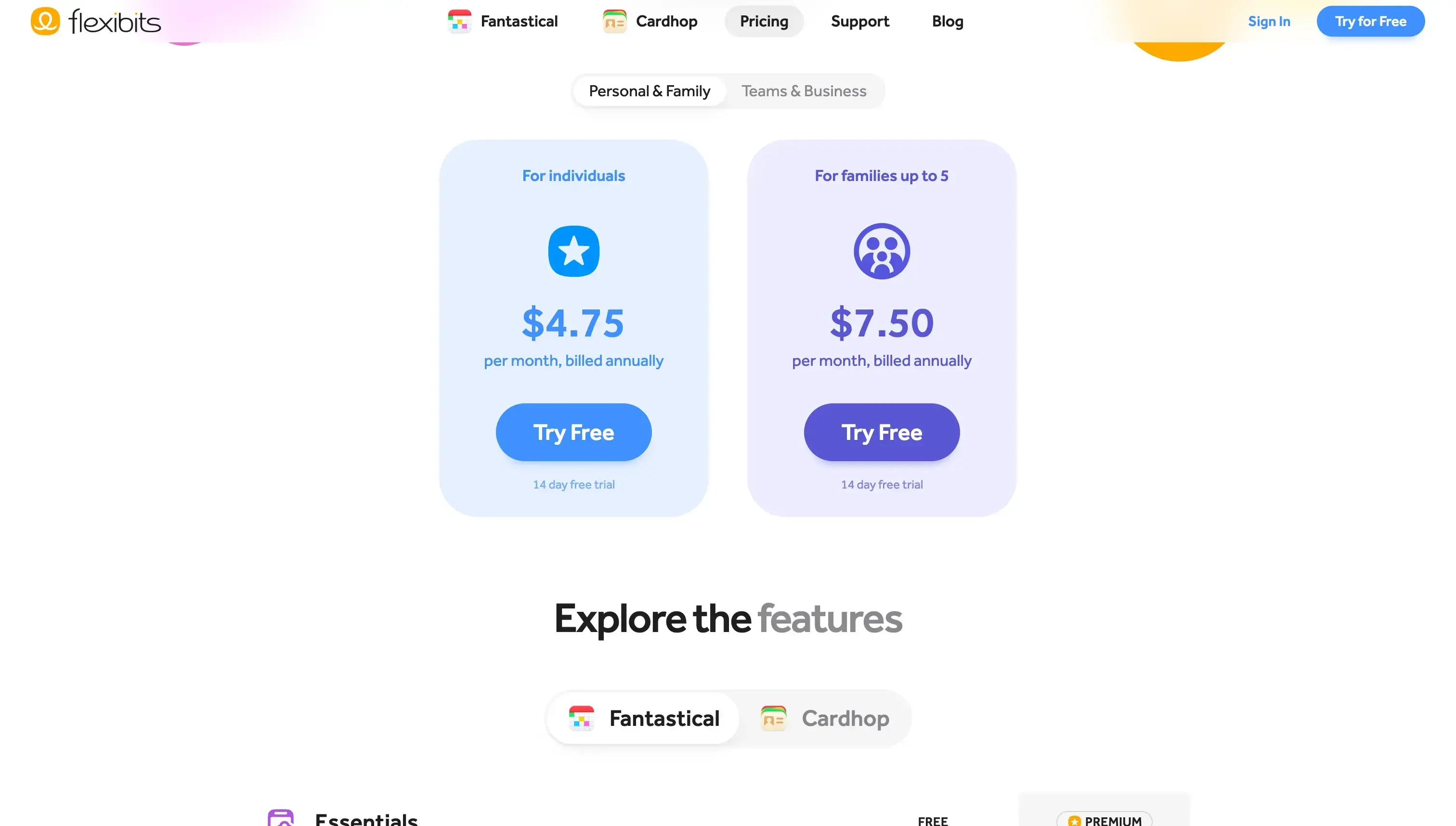 Fantastical pricing Fantastical pricing