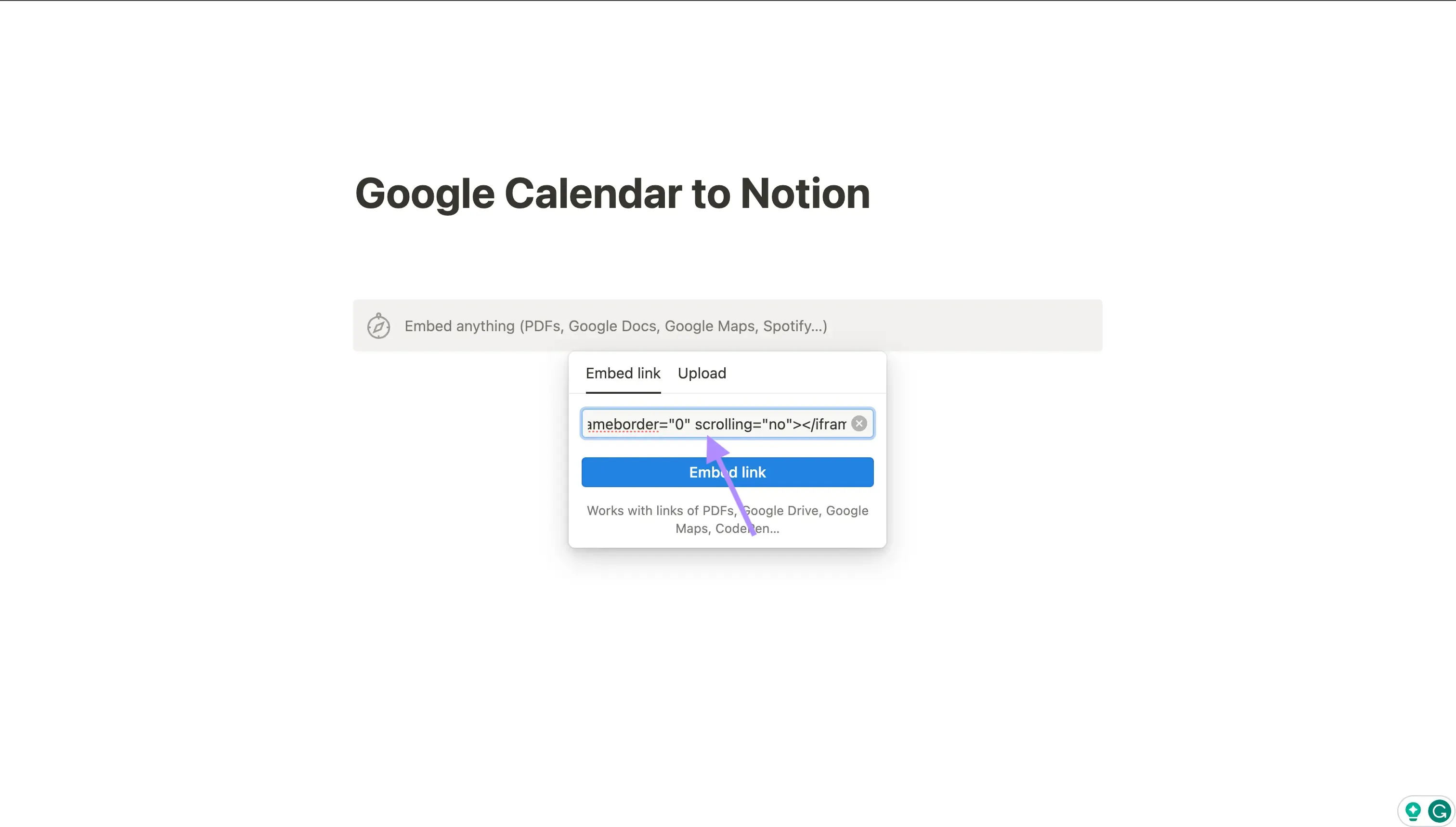 So verknüpfen Sie Google Kalender mit Notion So verknüpfen Sie Google Kalender mit Notion
