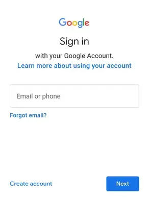 Sign In to the Google Calendar app Sign In to the Google Calendar app