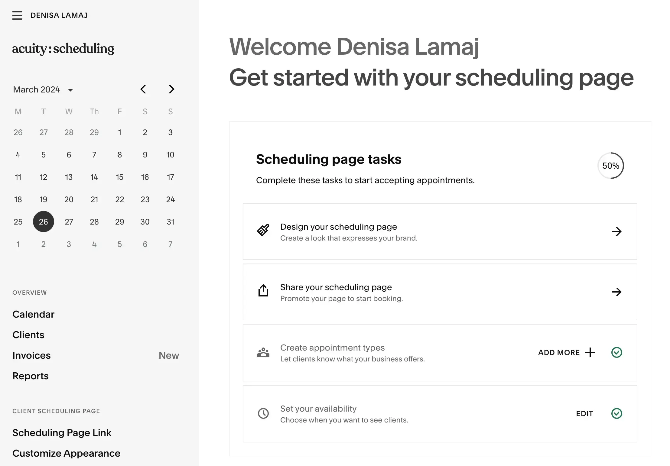 Acuity Scheduling UI and ease of use Acuity Scheduling UI and ease of use