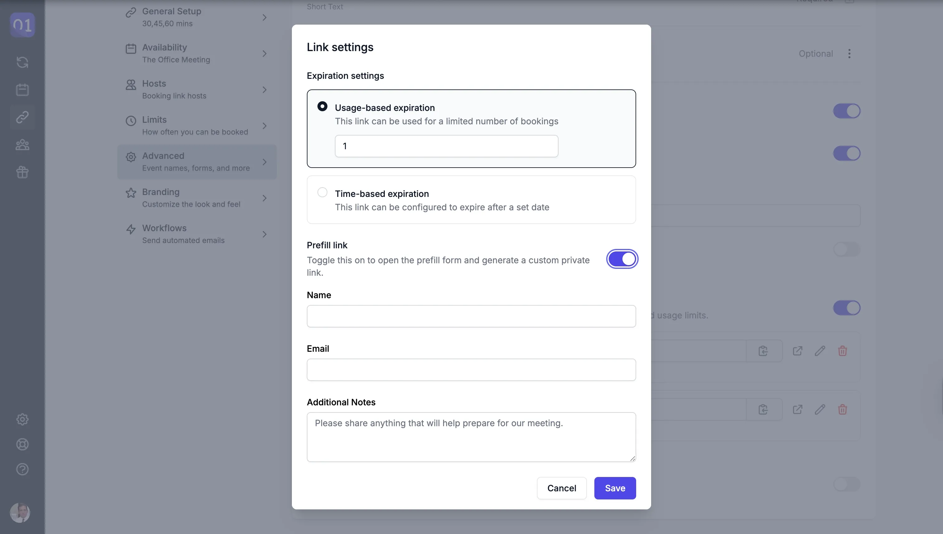 Private Link Prefill Attendee Information Private Link Prefill Attendee Information