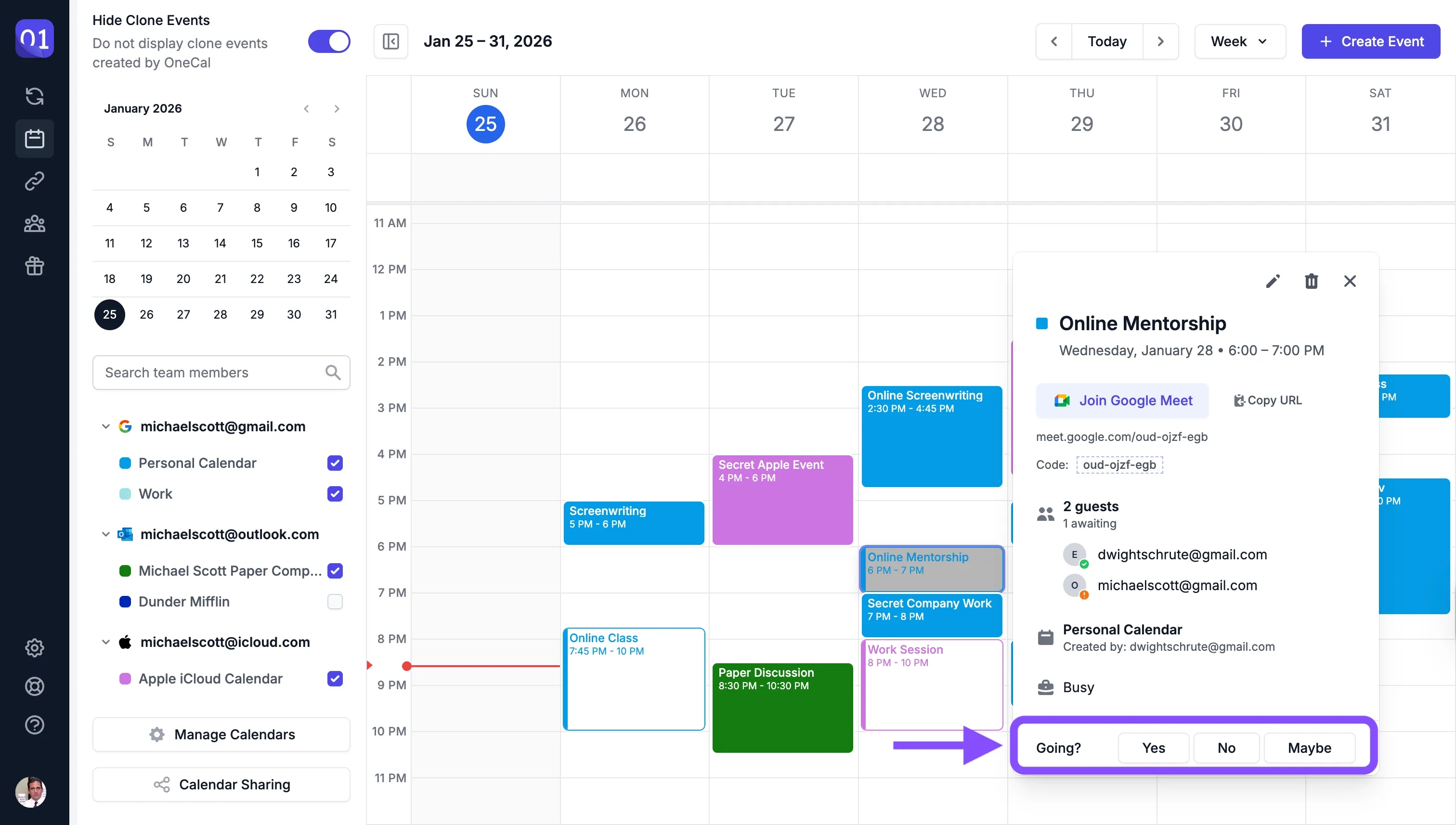 RSVP to invite RSVP to invite
