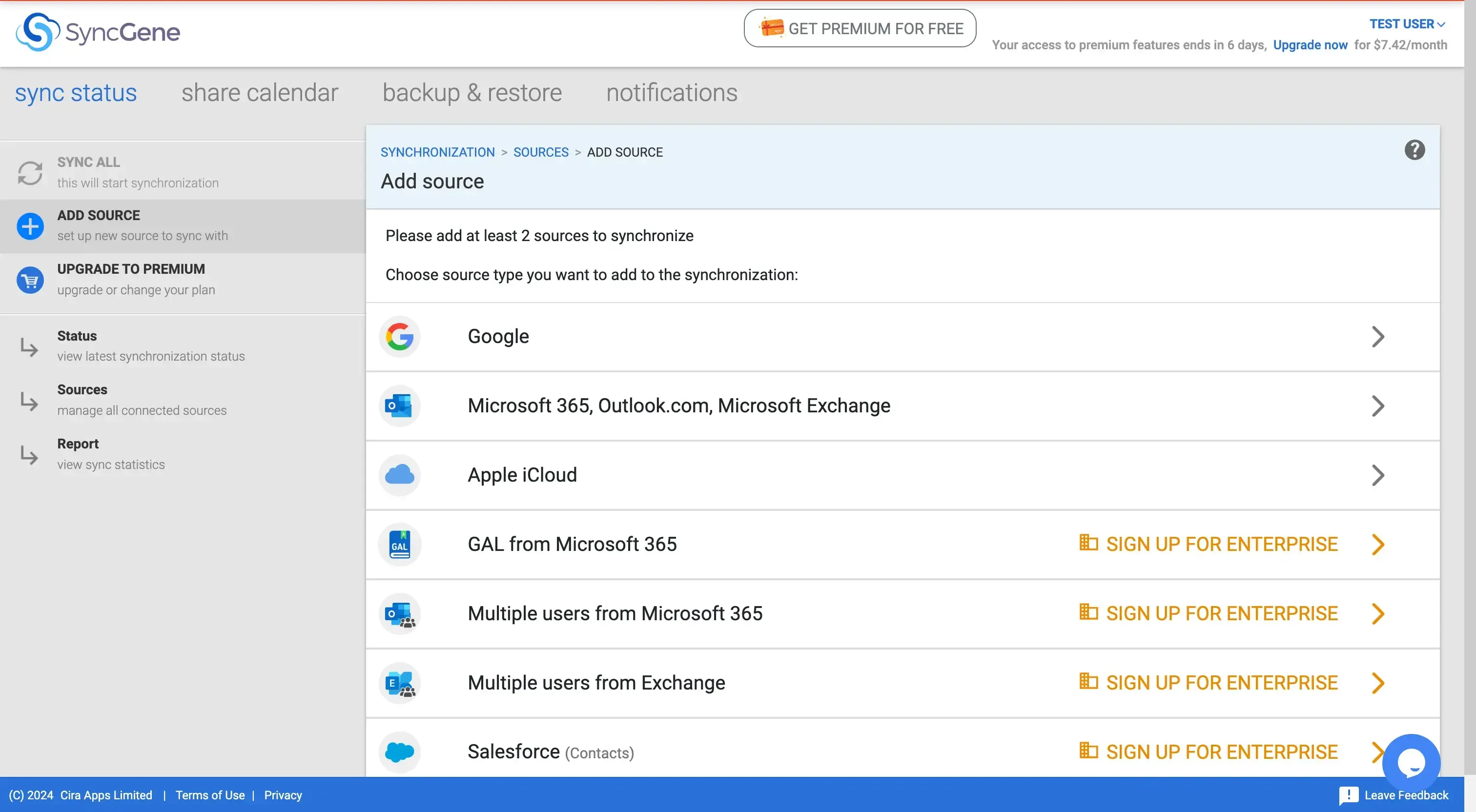 Syncgene UI and UX screenshot Syncgene UI and UX screenshot
