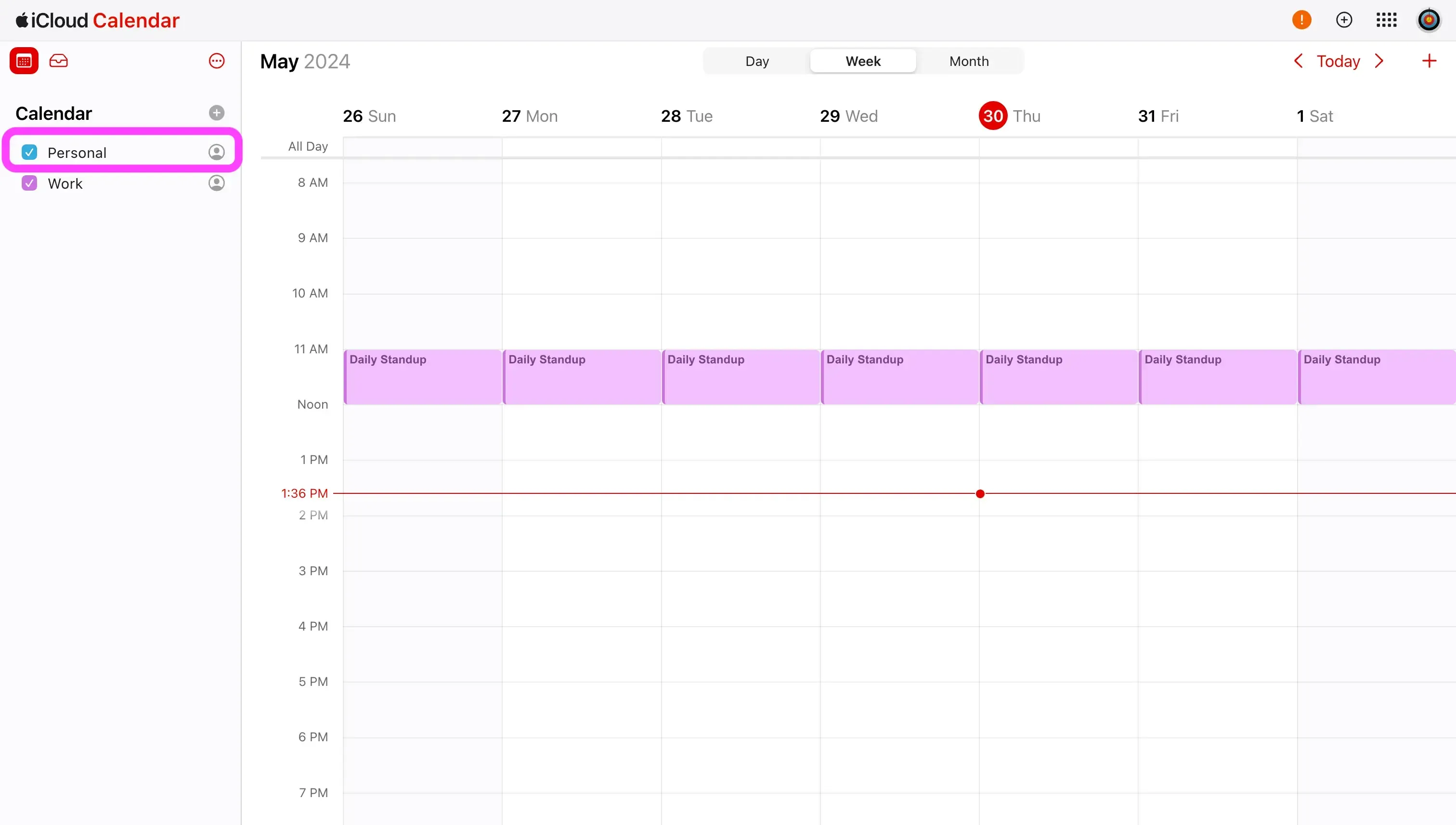 Apple Calendar Not syncing - select calendar Apple Calendar Not syncing - select calendar