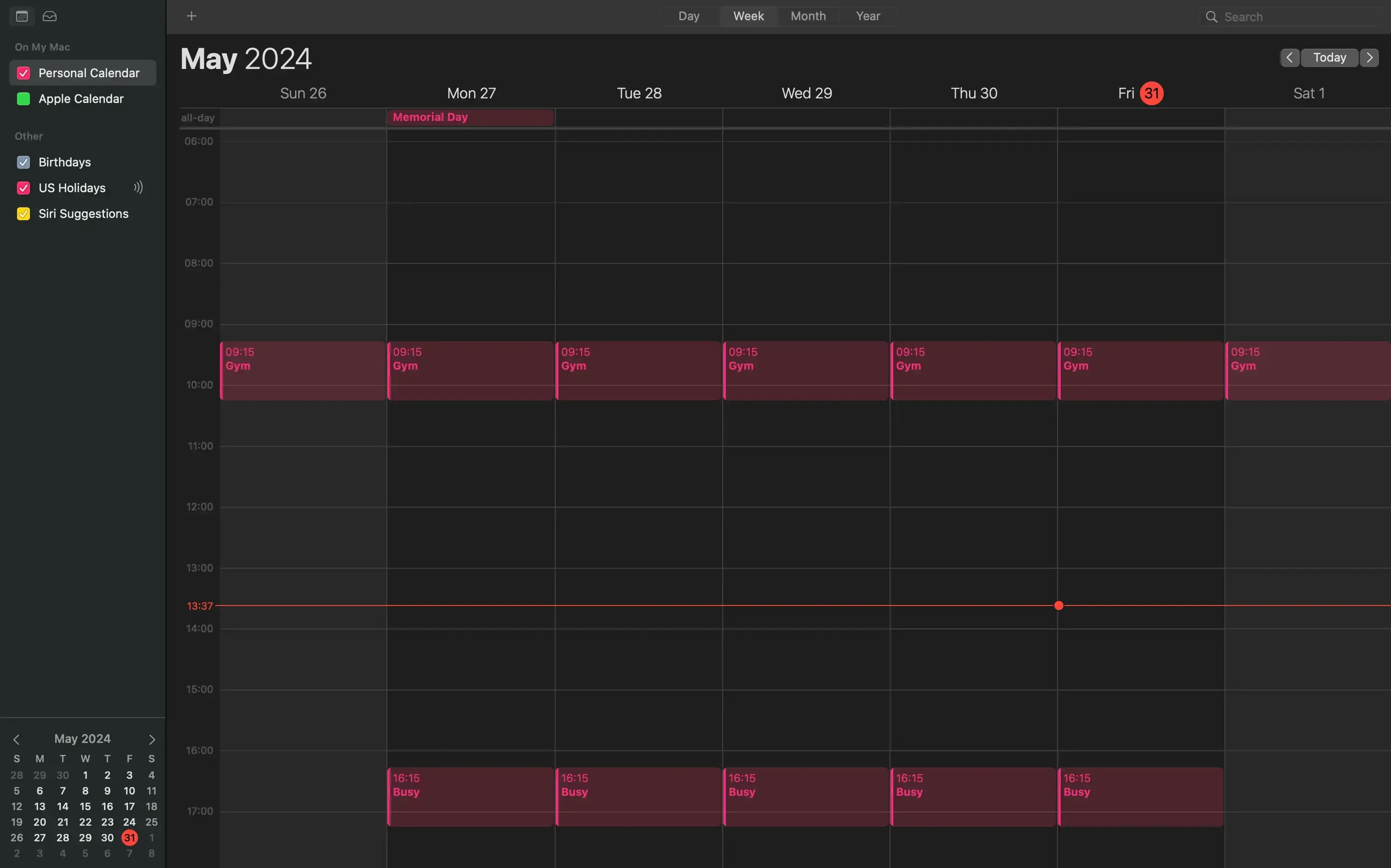 Apple Calendar MacOS homepage Apple Calendar MacOS homepage