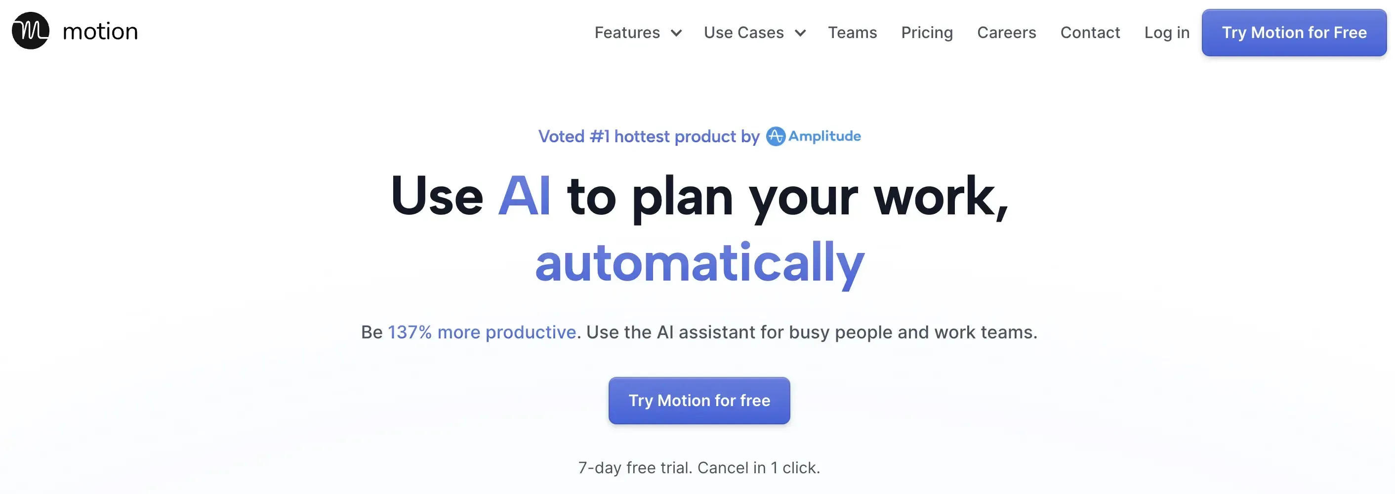 Motion scheduling assistant Motion scheduling assistant