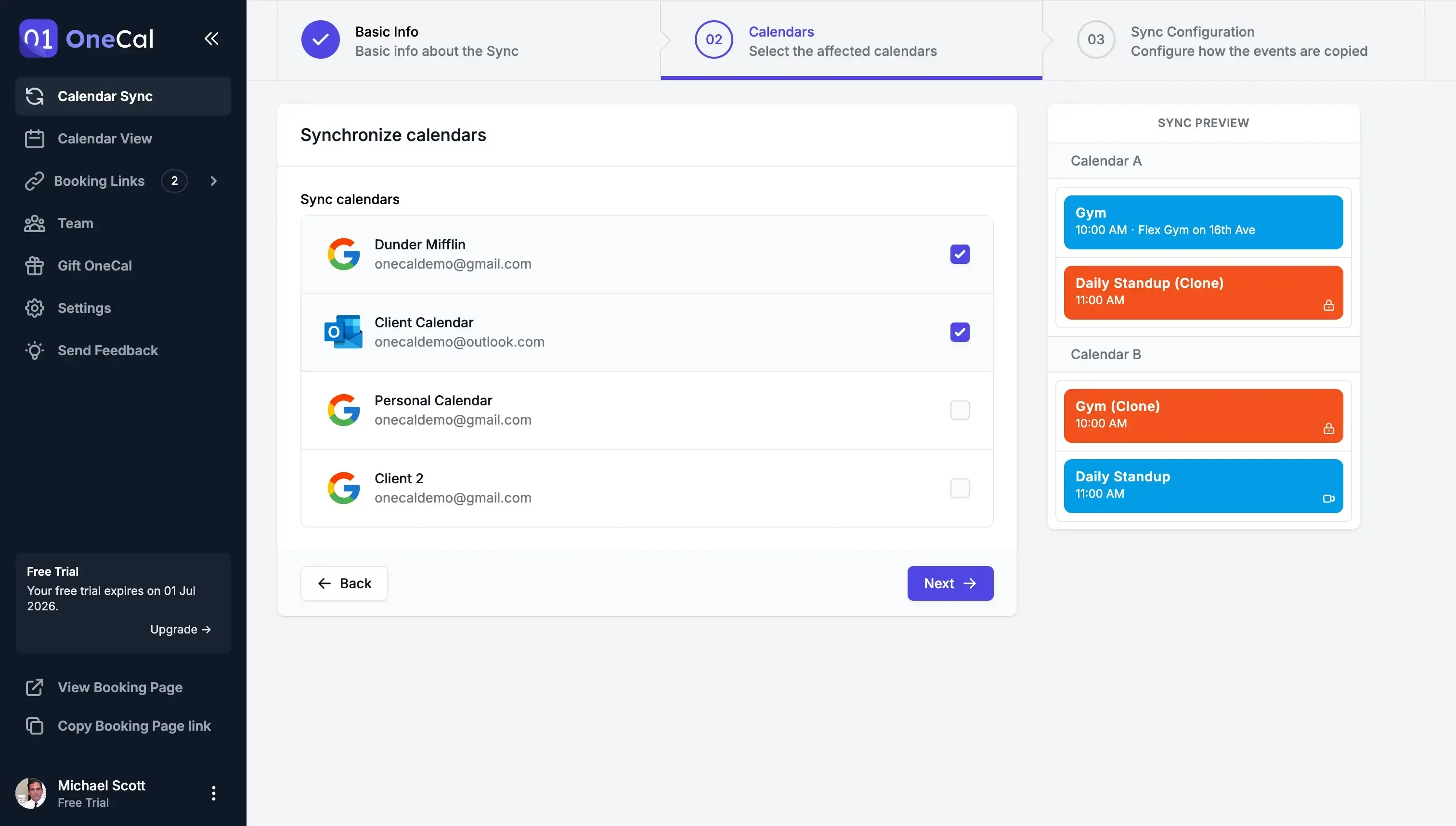 Select Calendars to sync for ClickUp Select Calendars to sync for ClickUp