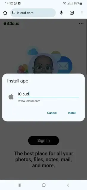Android - Install app and give a name