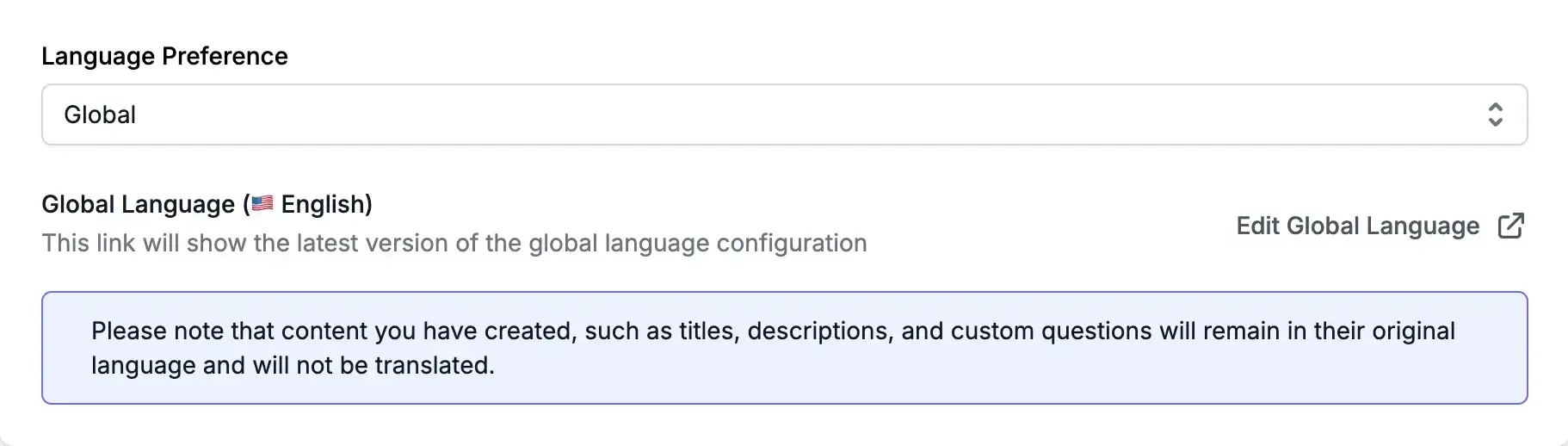 Booking Link Global Language Booking Link Global Language