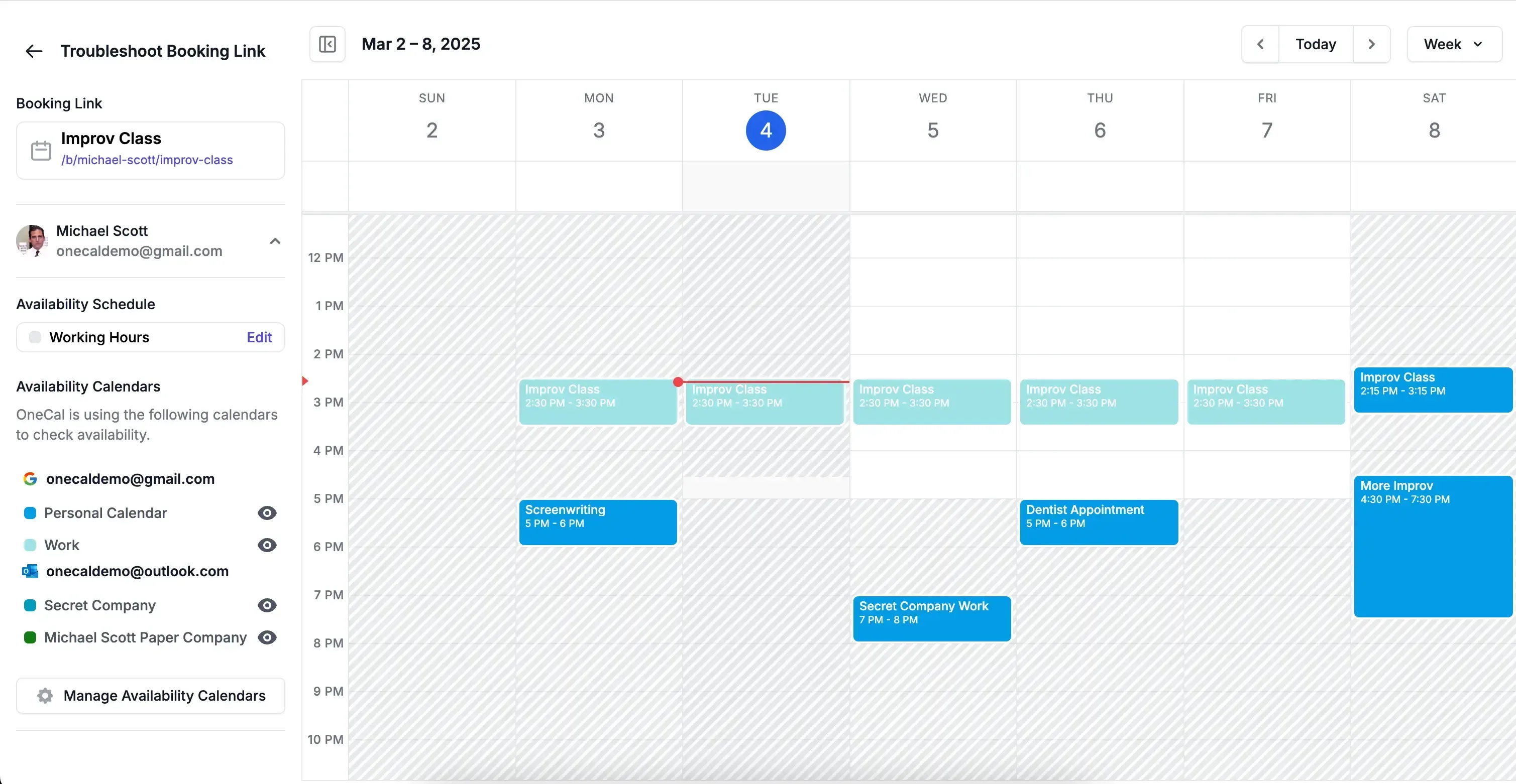 Troubleshoot Availability Page Troubleshoot Availability Page