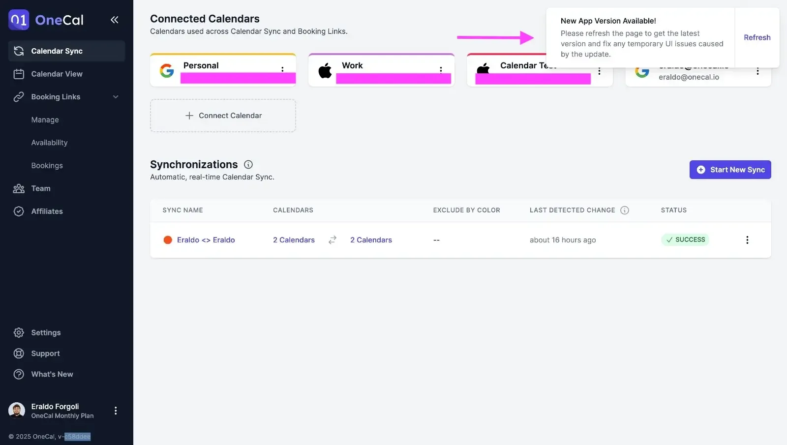 OneCal Product Update - March 2025 OneCal Product Update - March 2025
