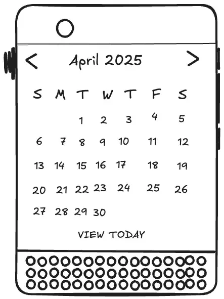 Light Phone Calendar Light Phone Calendar