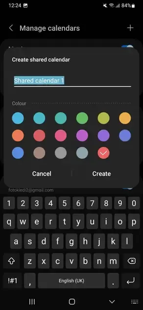 Step 6 - Name the shared calendar and assign it a color Step 6 - Name the shared calendar and assign it a color