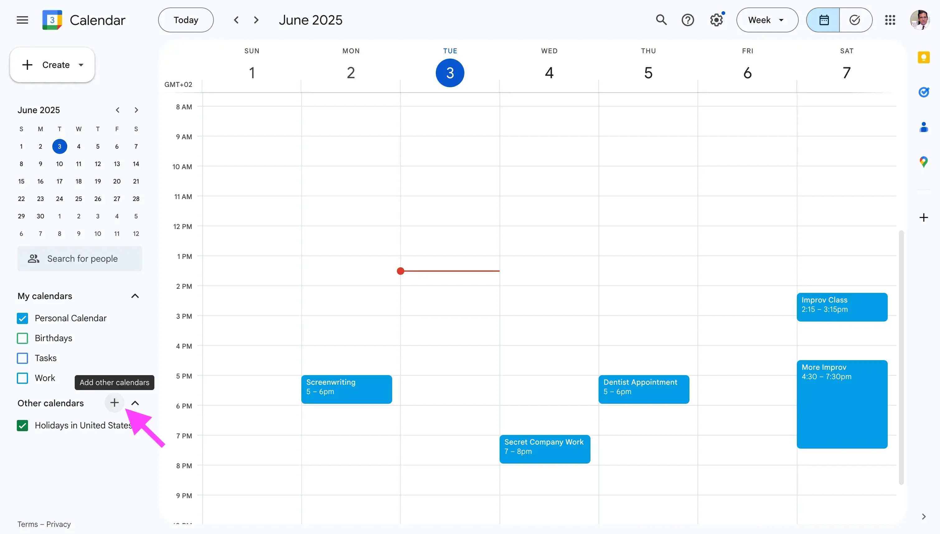 Google Calendadr - Add Other Calendars Google Calendadr - Add Other Calendars