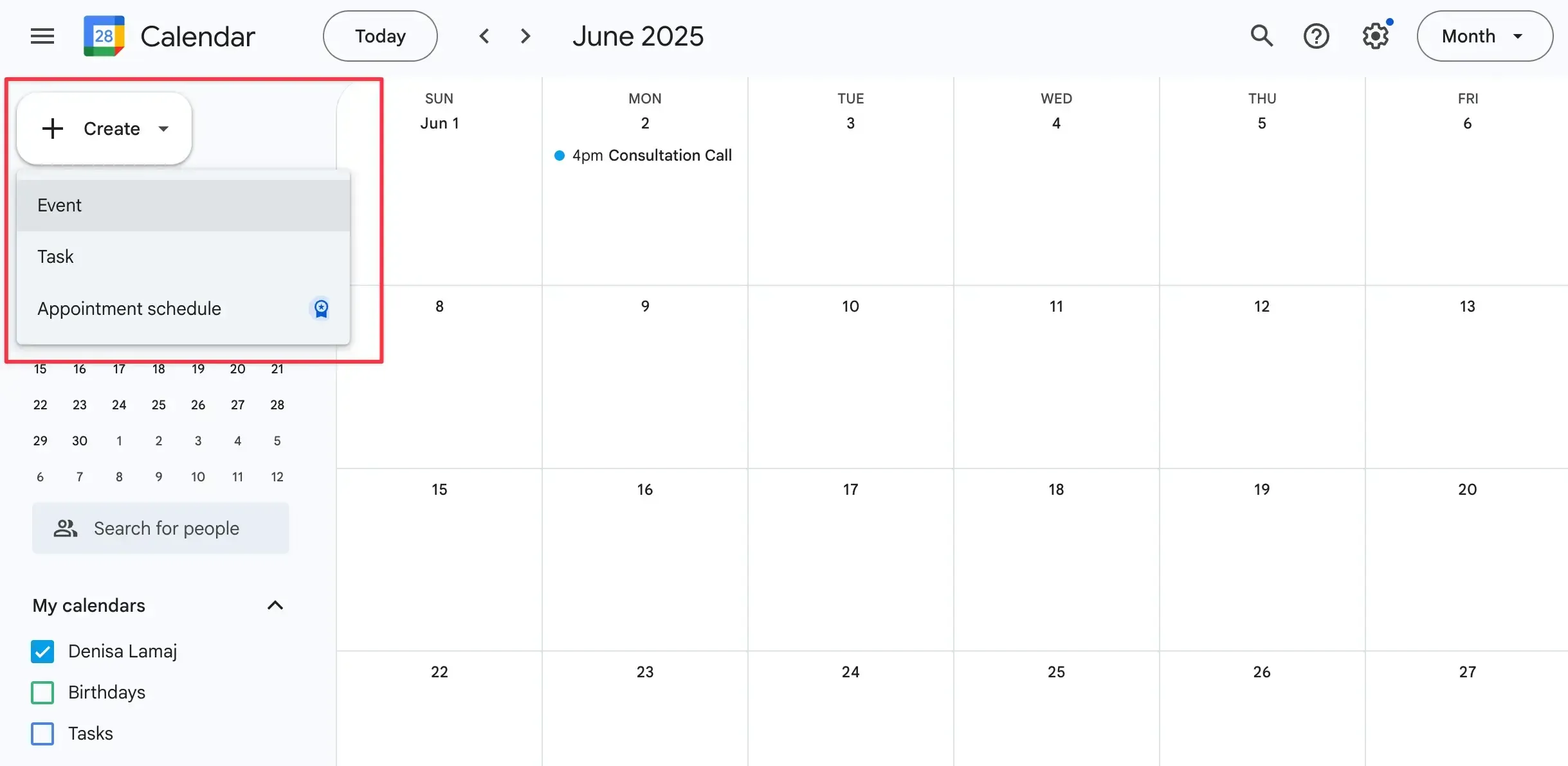 Create event google calendar Create event google calendar