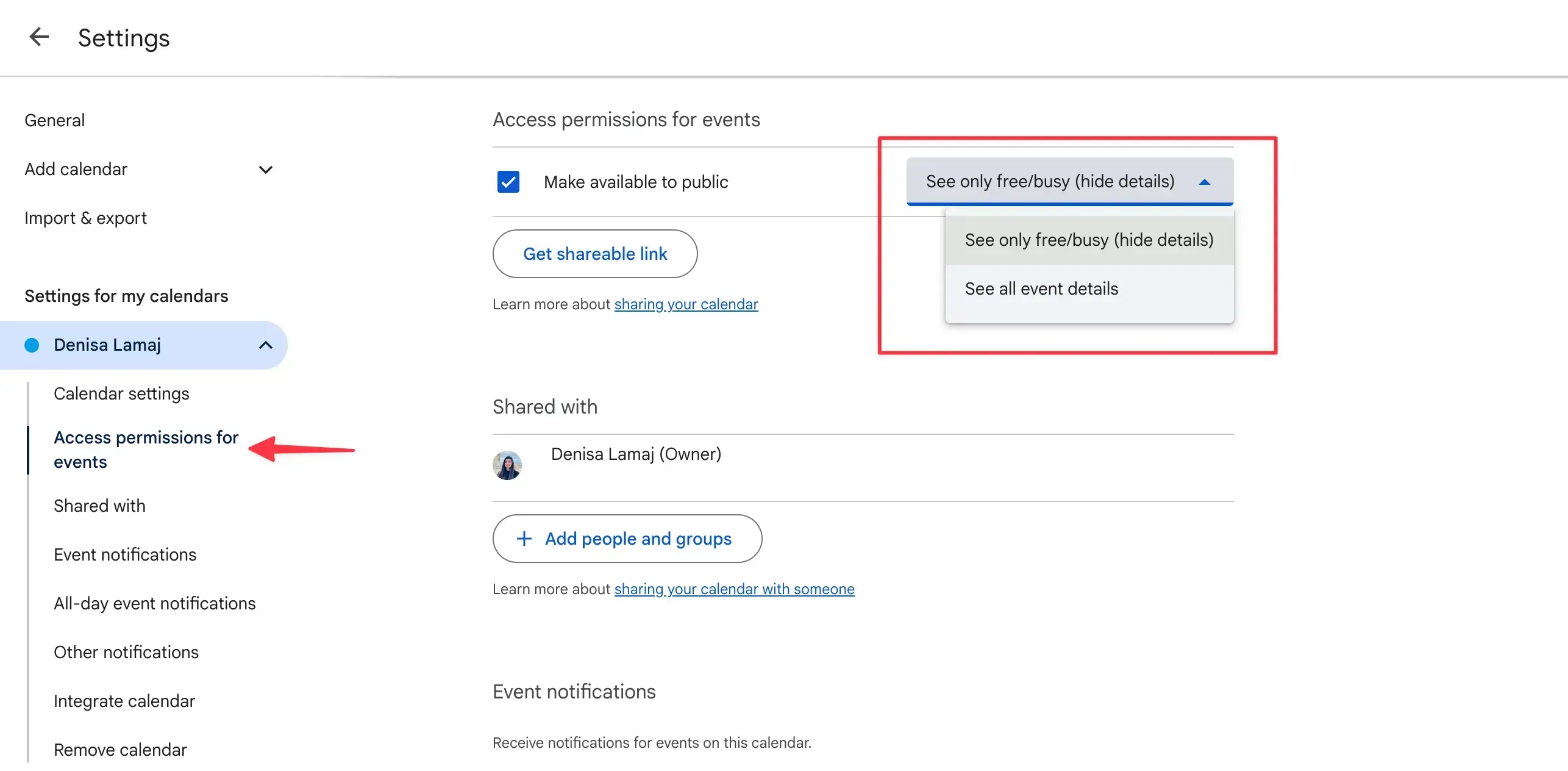 free and busy google calendar permissions free and busy google calendar permissions