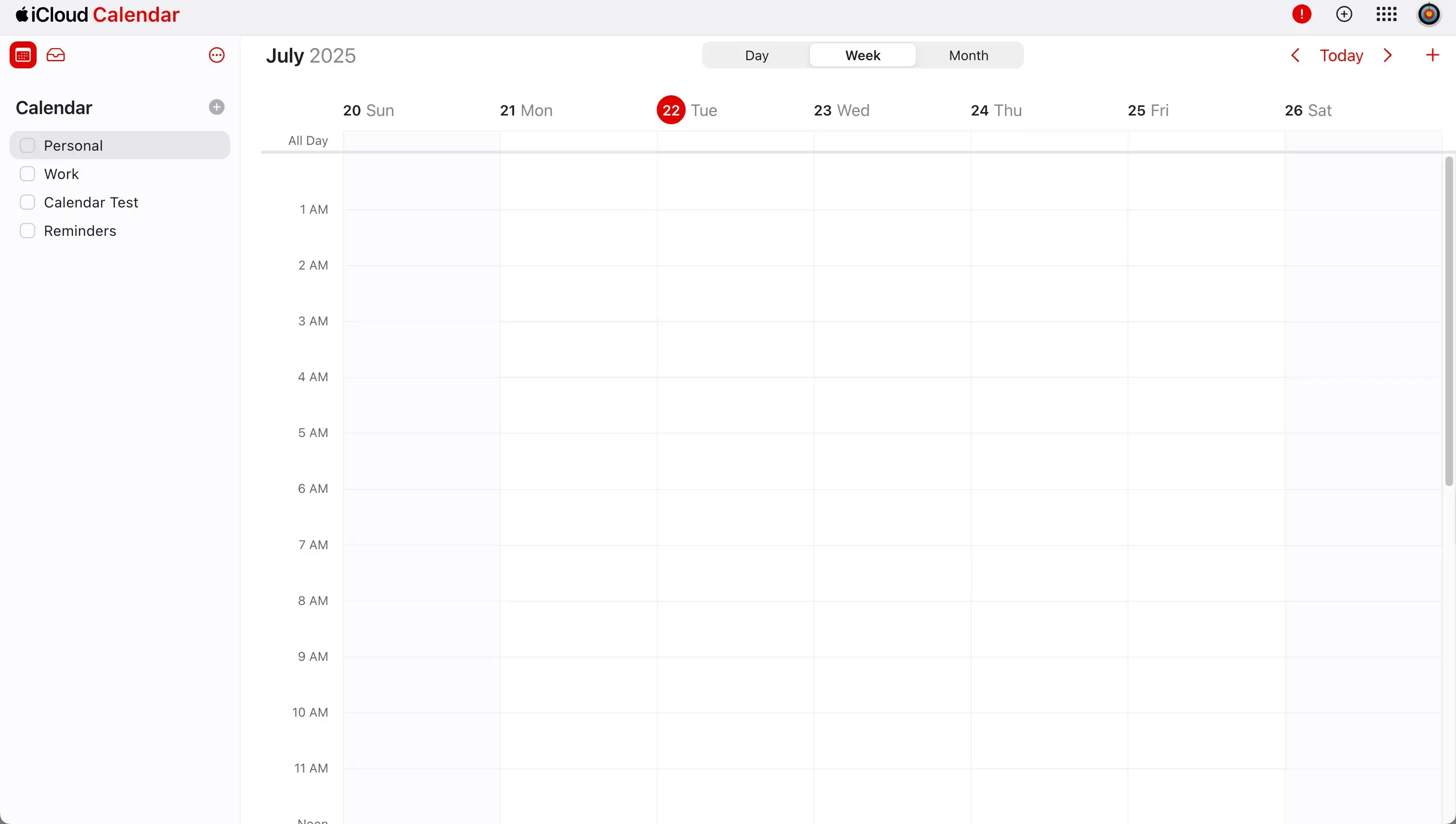 iCloud Calendar Home iCloud Calendar Home