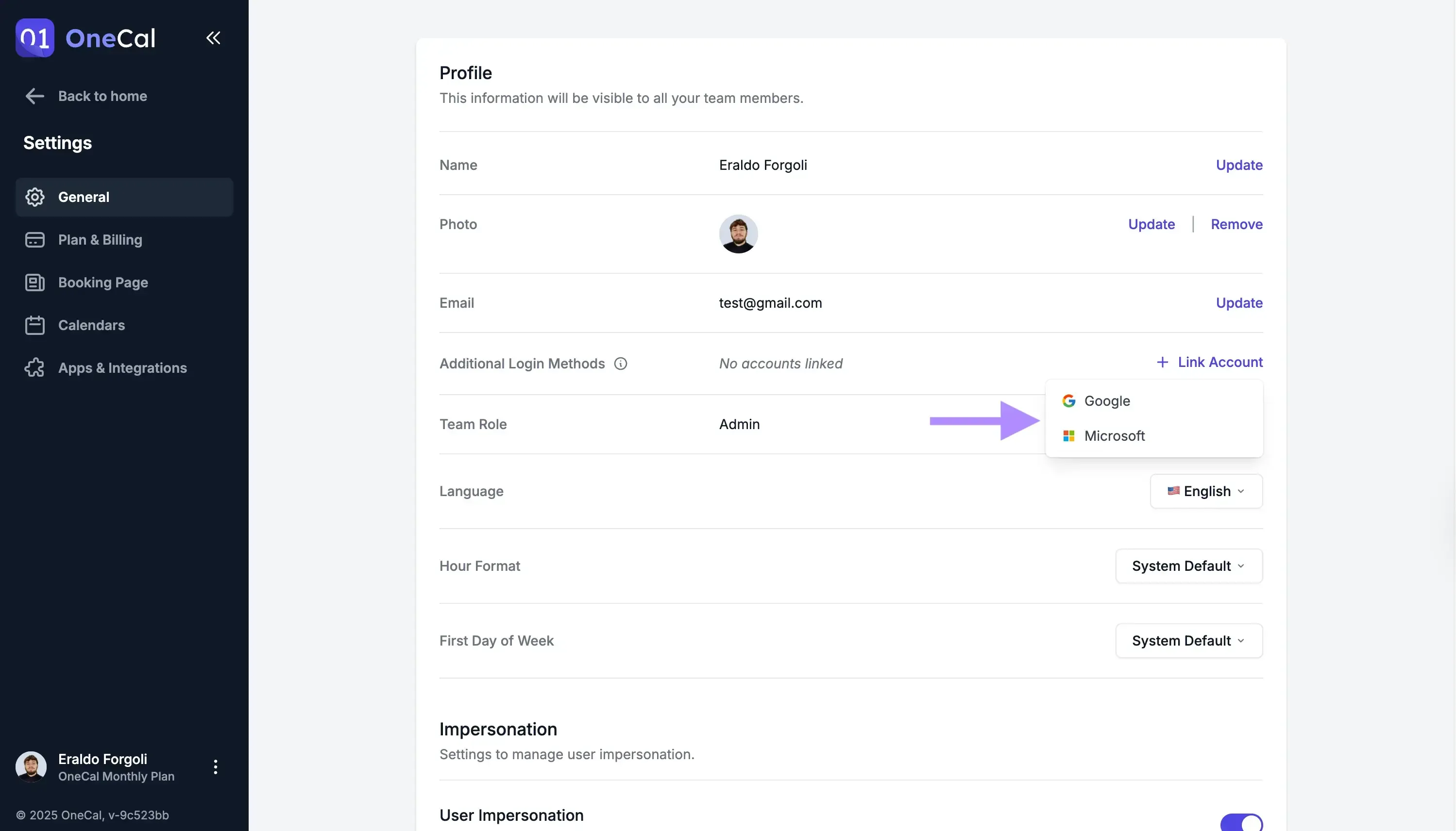 Connect Login Method Connect Login Method
