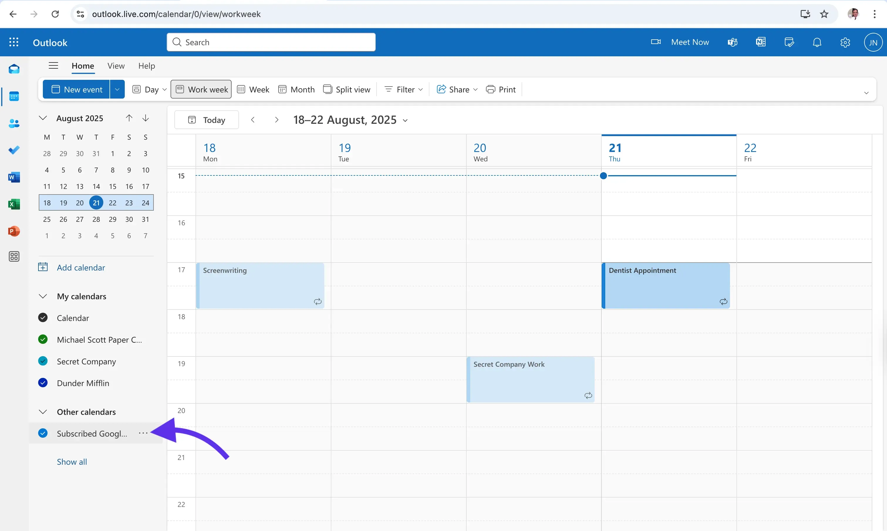 How to Subscribe to a Web (ICS) Calendar in Outlook Calendar How to Subscribe to a Web (ICS) Calendar in Outlook Calendar