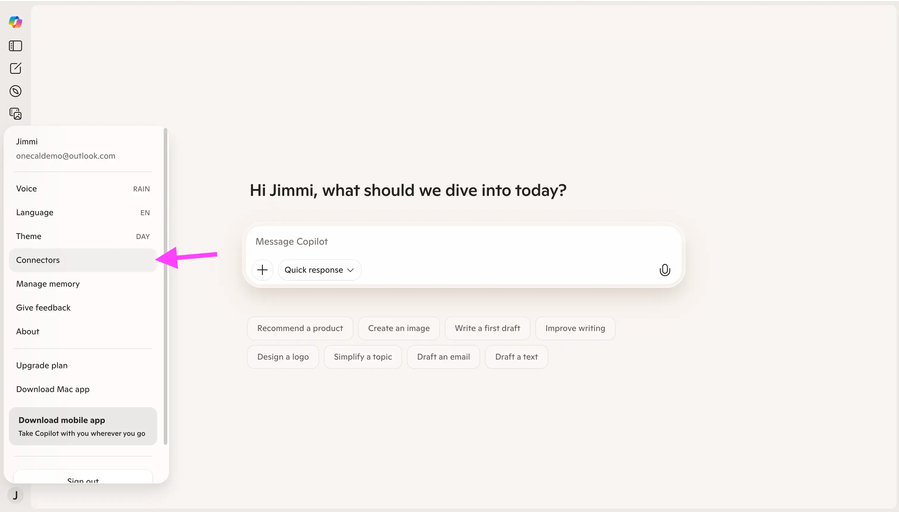 So verbinden Sie mehrere Kalender mit Microsoft Copilot