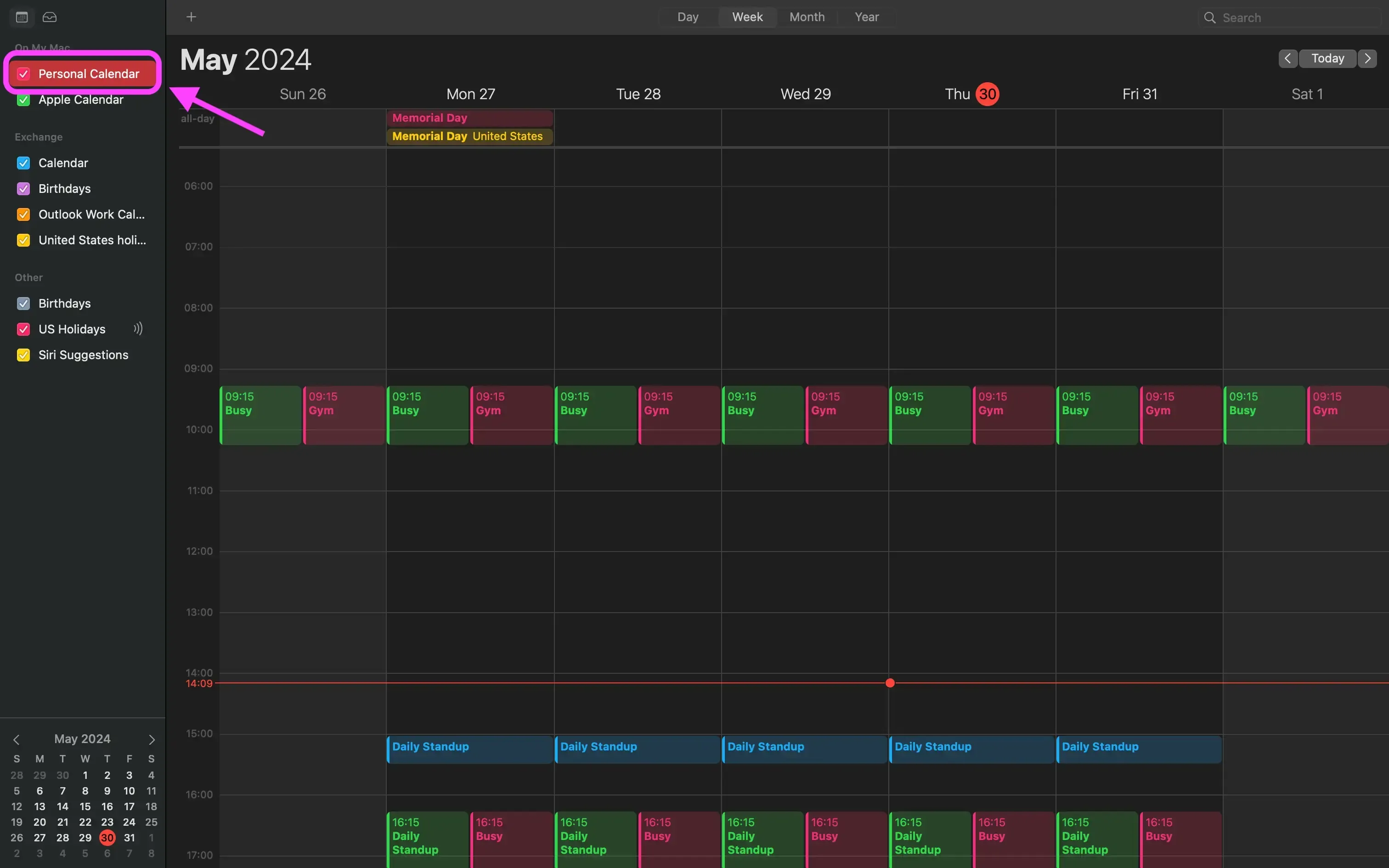 Apple Calendar - Select Google Calendar Apple Calendar - Select Google Calendar