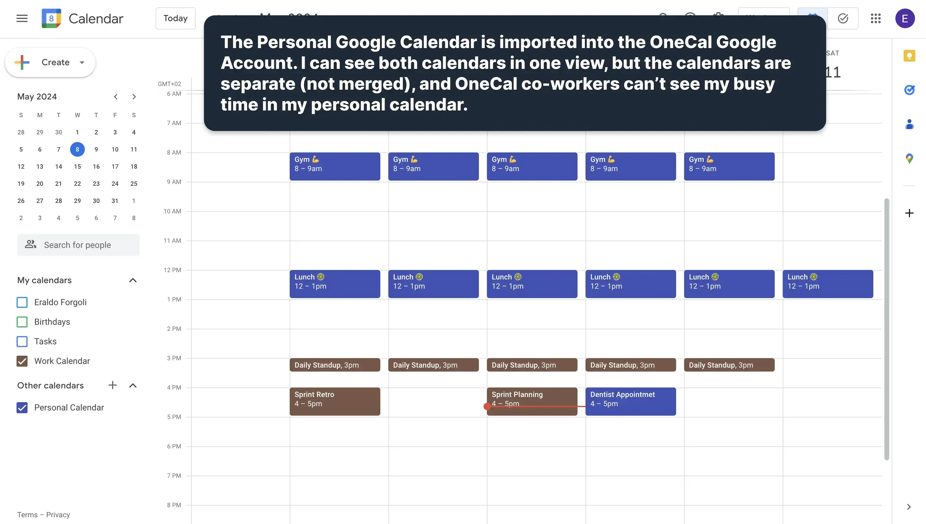 Illustration why importing Google Calendars doesn't merge them Illustration why importing Google Calendars doesn't merge them