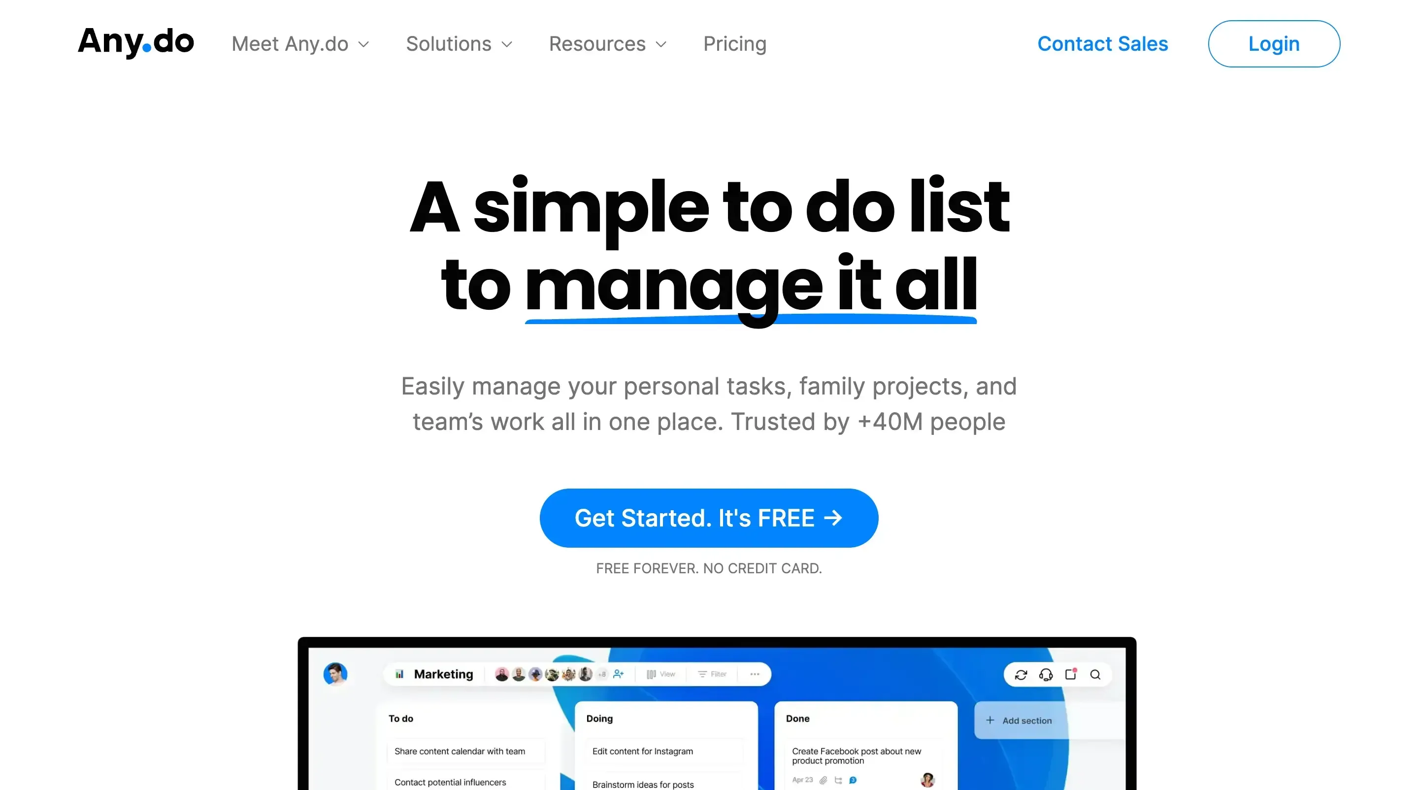 Any.do calendar tool Any.do calendar tool