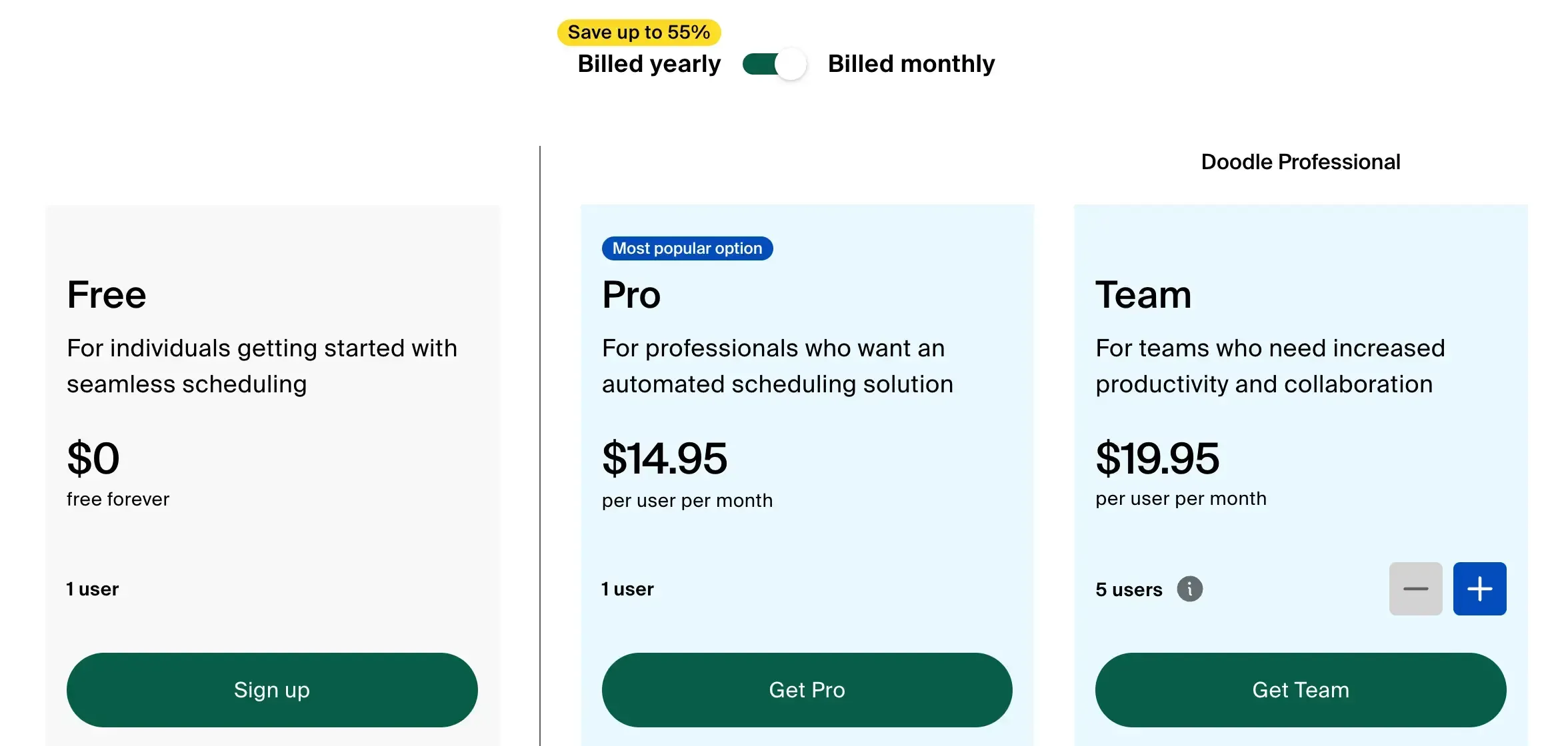 doodle pricing doodle pricing